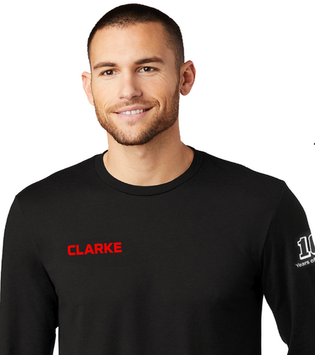 Clarke  10 Year of Service Long Sleeve Tee