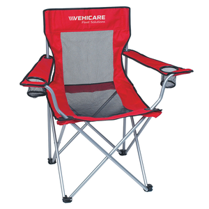 Mesh Folding Chair With Carrying Bag